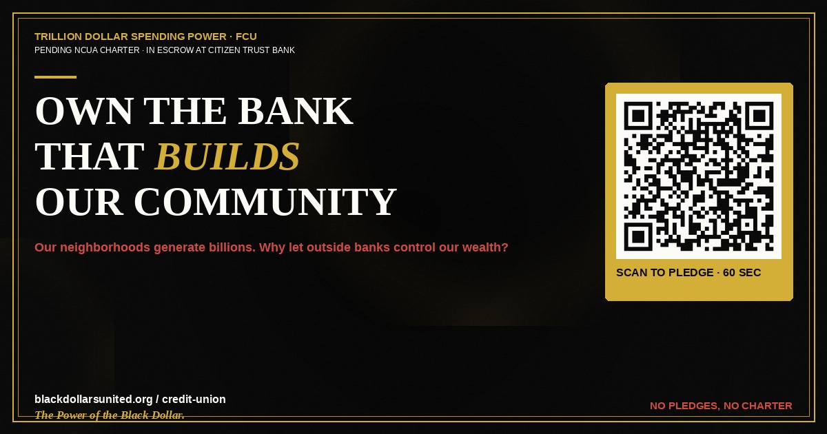 Facebook · Twitter · Link Preview — Trillion Dollar Spending Power FCU flyer