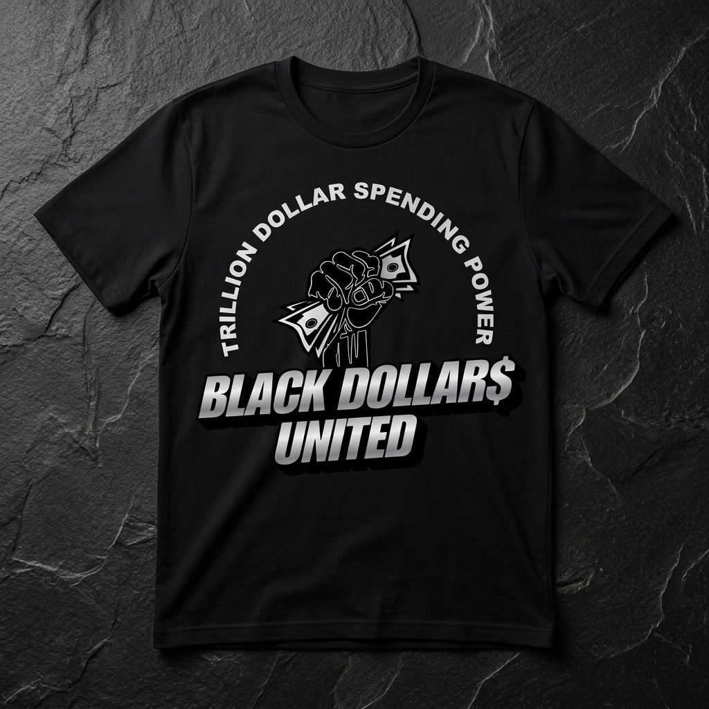 Black Dollars United — Original Logo Tee